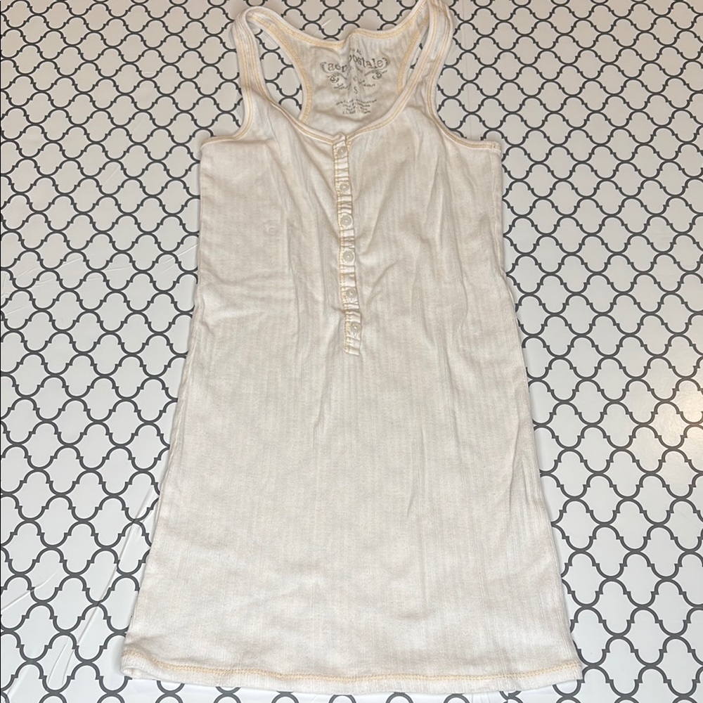 Aeropostale Cream Tank Top